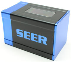 Boxgods Seer Black & Blue Deck Box